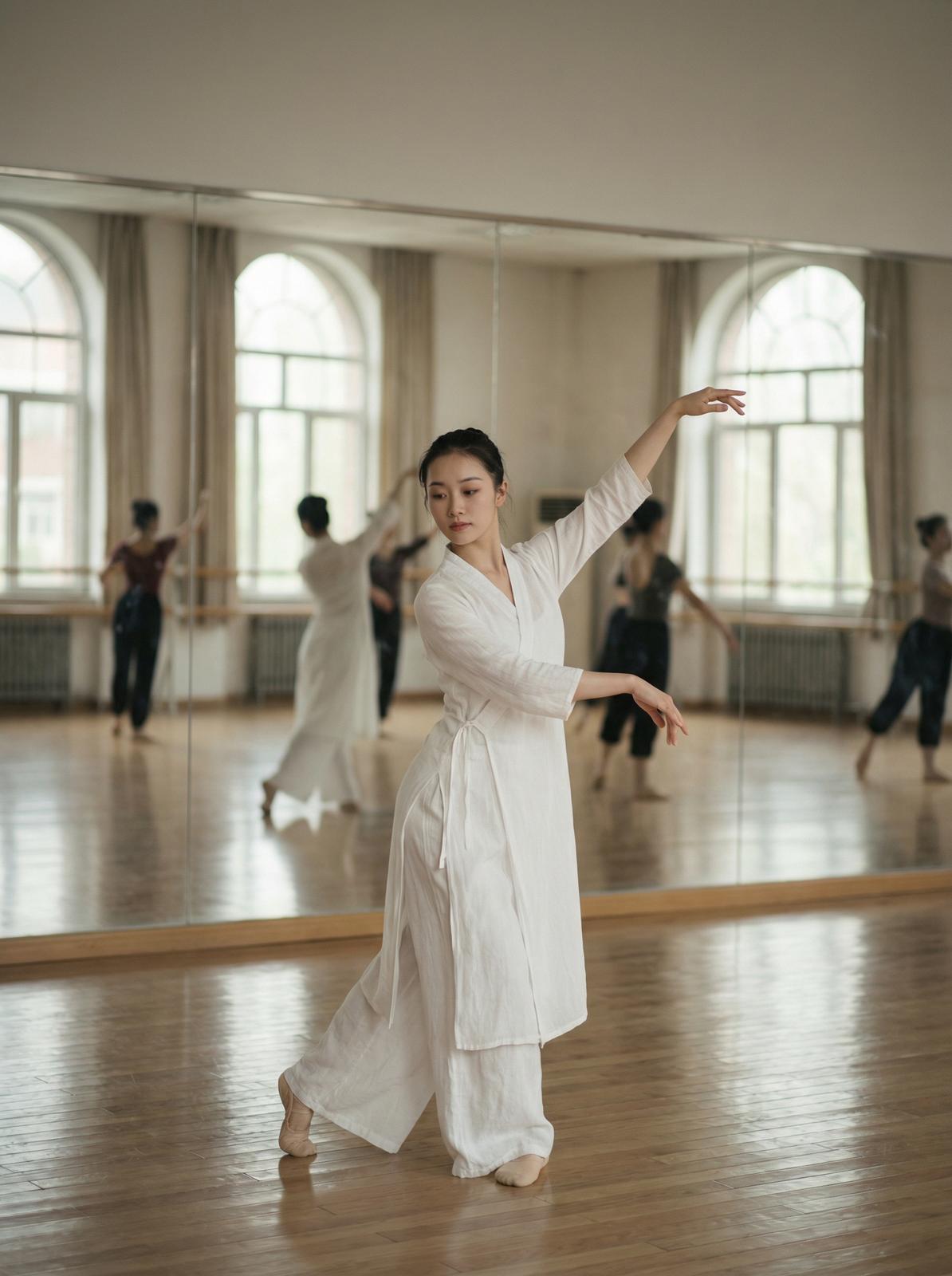 学生情侣舞蹈传媒